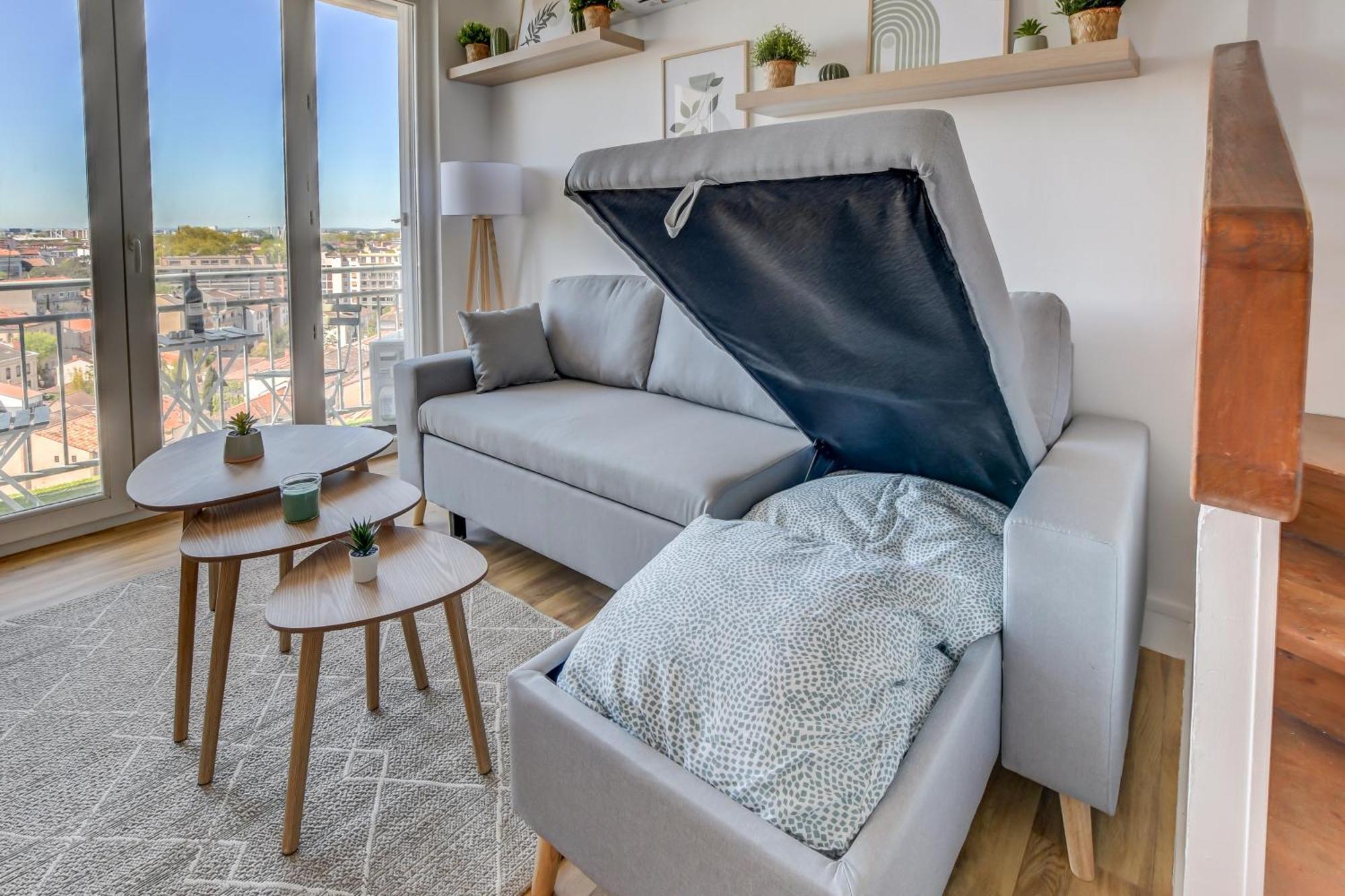 Sunset Duplex - Grand-Rond, Jardin Des Plantes, Centre-Ville, 2 Bdrs 60M2, Ac, Free Public Car Park 200M Away, Netflix - T3 60M2 Avec Clim, Parking Public Gratuit A 200M Тулуза Экстерьер фото
