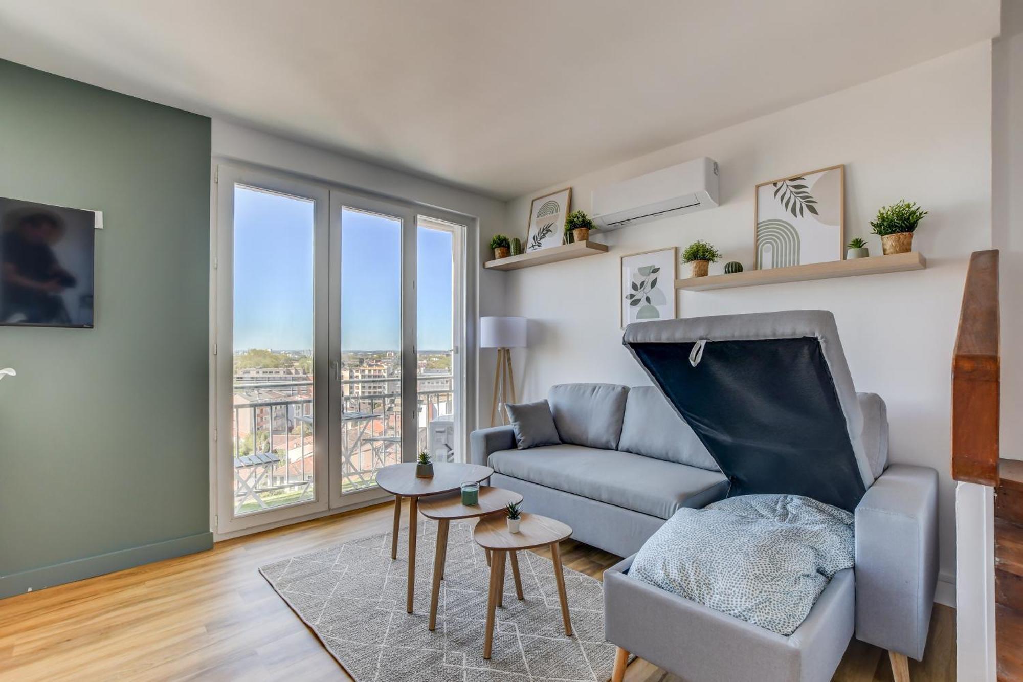 Sunset Duplex - Grand-Rond, Jardin Des Plantes, Centre-Ville, 2 Bdrs 60M2, Ac, Free Public Car Park 200M Away, Netflix - T3 60M2 Avec Clim, Parking Public Gratuit A 200M Тулуза Экстерьер фото